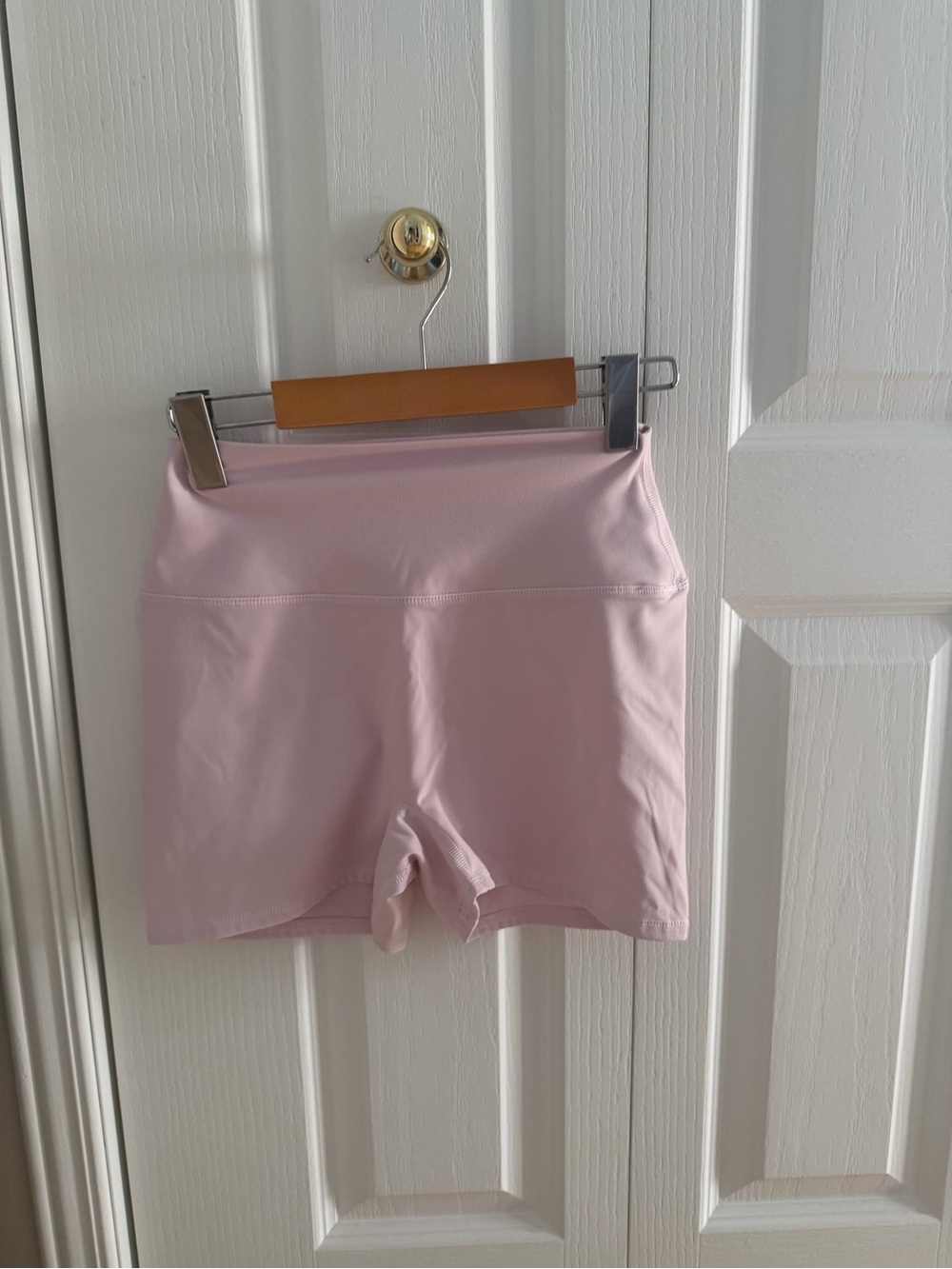 Garage Light Pink High-Rise Bike Shorts
